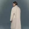 Abrigo cruzado de tacto suave – Chaquetas y abrigos