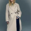 Abrigo cruzado de tacto suave – Chaquetas y abrigos