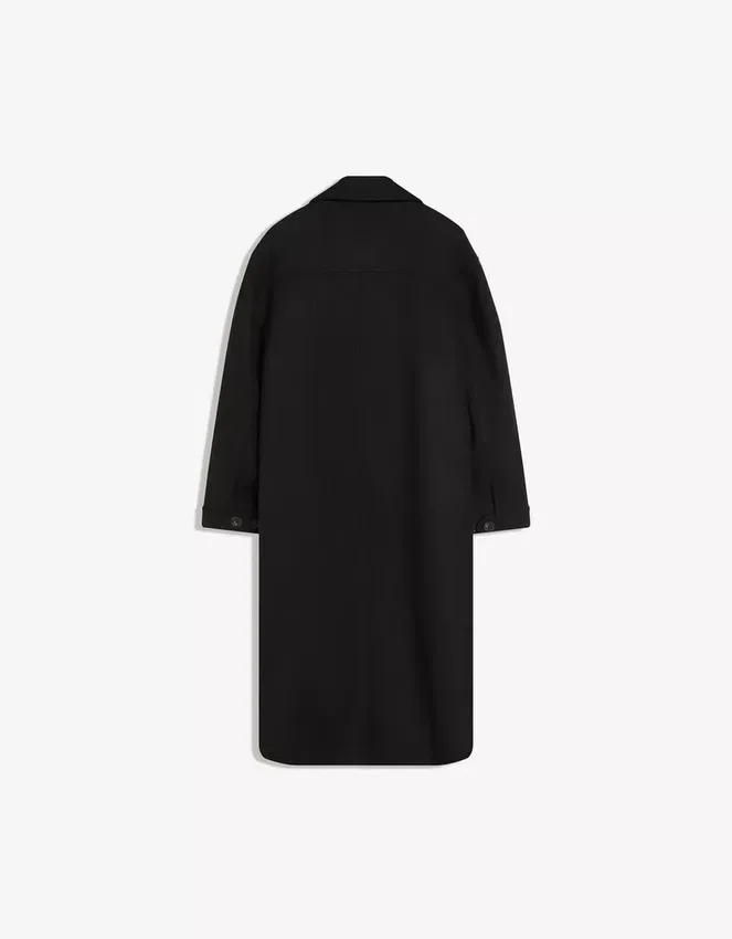 Abrigo cruzado de tacto suave – Chaquetas y abrigos Abrigo cruzado de tacto suave – Chaquetas y abrigos