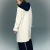 Abrigo largo de tacto suave – Chaquetas y abrigos Abrigo largo de tacto suave – Chaquetas y abrigos