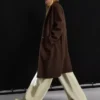 Abrigo largo de tacto suave – Chaquetas y abrigos