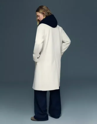 Abrigo largo de tacto suave – Chaquetas y abrigos