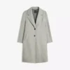 Abrigo largo de tacto suave – Chaquetas y abrigos