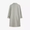 Abrigo largo de tacto suave – Chaquetas y abrigos