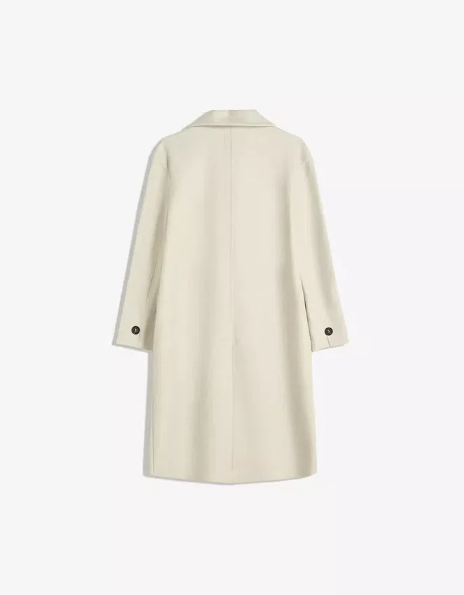 Abrigo largo de tacto suave – Chaquetas y abrigos Abrigo largo de tacto suave – Chaquetas y abrigos