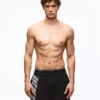 Bañador de corte holgado estampado con doble cinturilla – Accesorios – Hombre Bañador de corte holgado estampado con doble cinturilla – Accesorios – Hombre