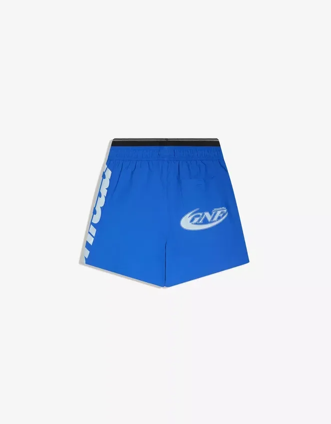 Bañador de corte recto estampado con doble cinturilla – Accesorios Bañador de corte recto estampado con doble cinturilla – Accesorios