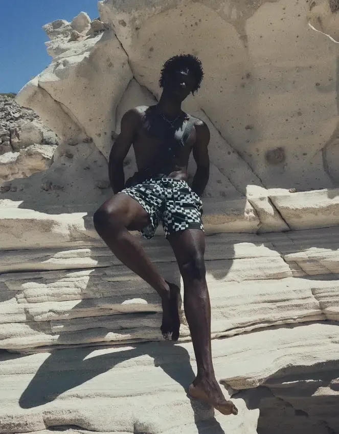 Bañador de corte recto Fit estampado – Accesorios Bañador de corte recto Fit estampado – Accesorios