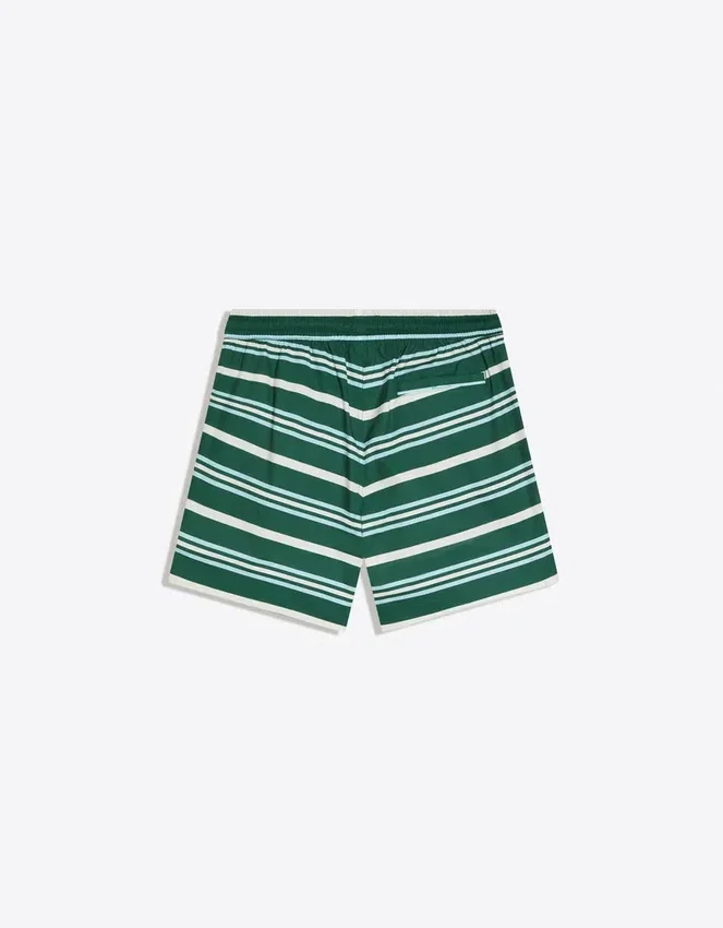 Bañador Fit de rayas de corte recto – Bershka Lovers Bañador Fit de rayas de corte recto – Bershka Lovers