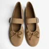 Bailarinas con hebilla – Zapatos planos – Mujer