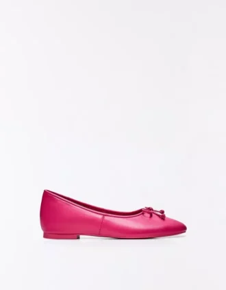 Bailarinas con lazo – Zapatos planos – Mujer