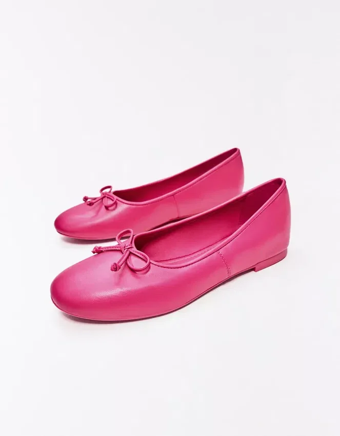 Bailarinas con lazo – Zapatos planos – Mujer Bailarinas con lazo – Zapatos planos – Mujer
