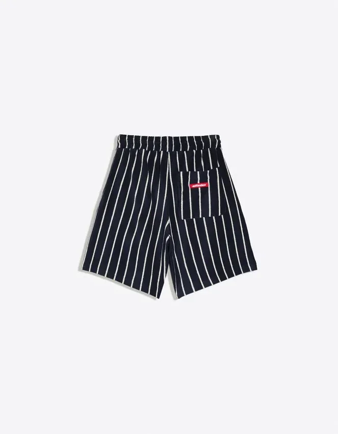 Bermudas a rayas con efecto toalla – Bershka Lovers Bermudas a rayas con efecto toalla – Bershka Lovers