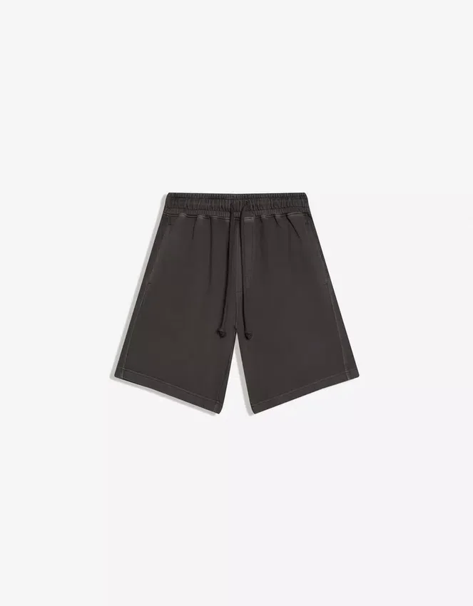 Bermudas de corte recto con lavado desgastado – Pantalones cortos y bermudas Bermudas de corte recto con lavado desgastado – Pantalones cortos y bermudas