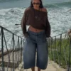 Bermudas de Denim holgadas