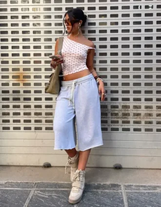 Bermudas de felpa