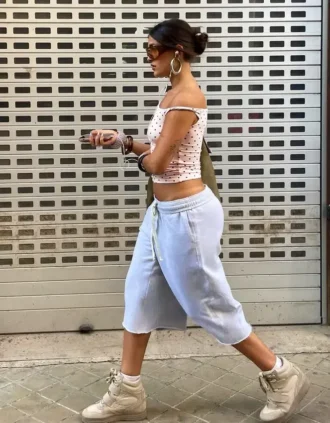 Bermudas de felpa