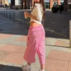 Bermudas de felpa con efecto desgastado