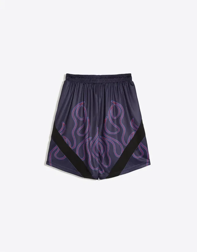 Bermudas estampadas con cintura elástica – Bershka Lovers Bermudas estampadas con cintura elástica – Bershka Lovers