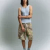 Bermudas estampadas de corte holgado – Pantalones cortos y bermudas – Hombre Bermudas estampadas de corte holgado – Pantalones cortos y bermudas – Hombre