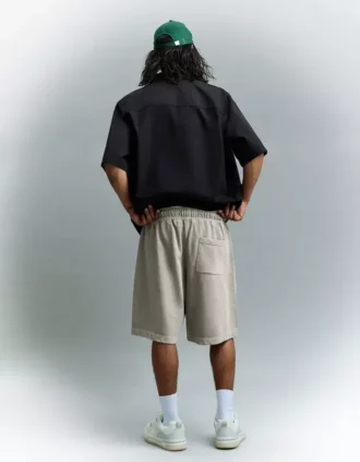 Bermudas estampadas de corte holgado – Pantalones cortos y bermudas – Hombre