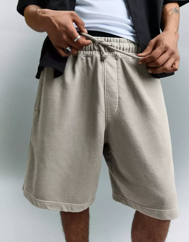 Bermudas estampadas de corte holgado – Pantalones cortos y bermudas – Hombre Bermudas estampadas de corte holgado – Pantalones cortos y bermudas – Hombre