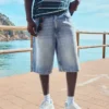 Bermudas holgadas de Denim – Pantalones cortos y bermudas Bermudas holgadas de Denim – Pantalones cortos y bermudas