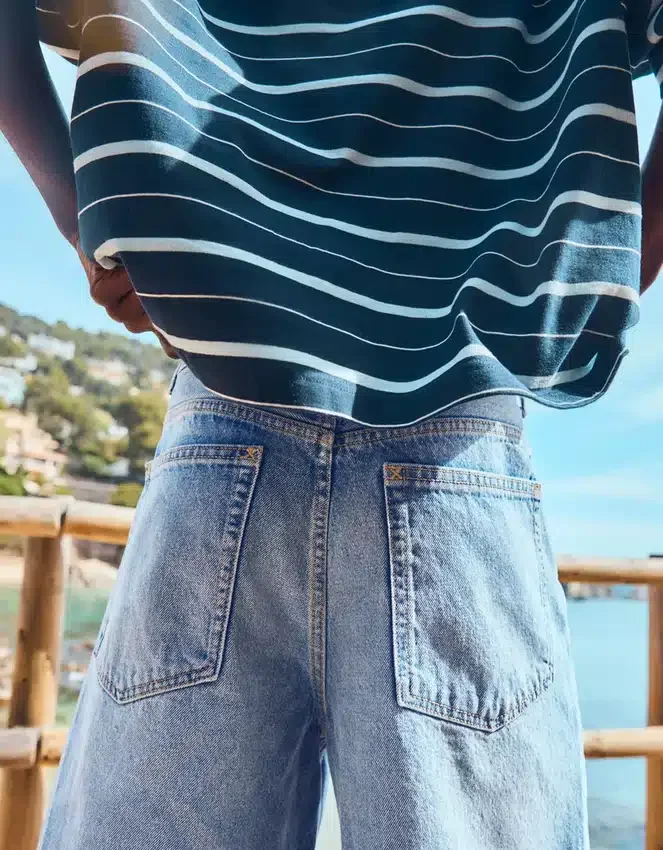 Bermudas holgadas de Denim – Pantalones cortos y bermudas Bermudas holgadas de Denim – Pantalones cortos y bermudas