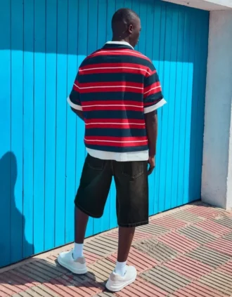 Bermudas holgadas de Denim – Pantalones cortos y bermudas – Hombre
