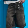 Bermudas holgadas de Denim – Pantalones cortos y bermudas – Hombre Bermudas holgadas de Denim – Pantalones cortos y bermudas – Hombre