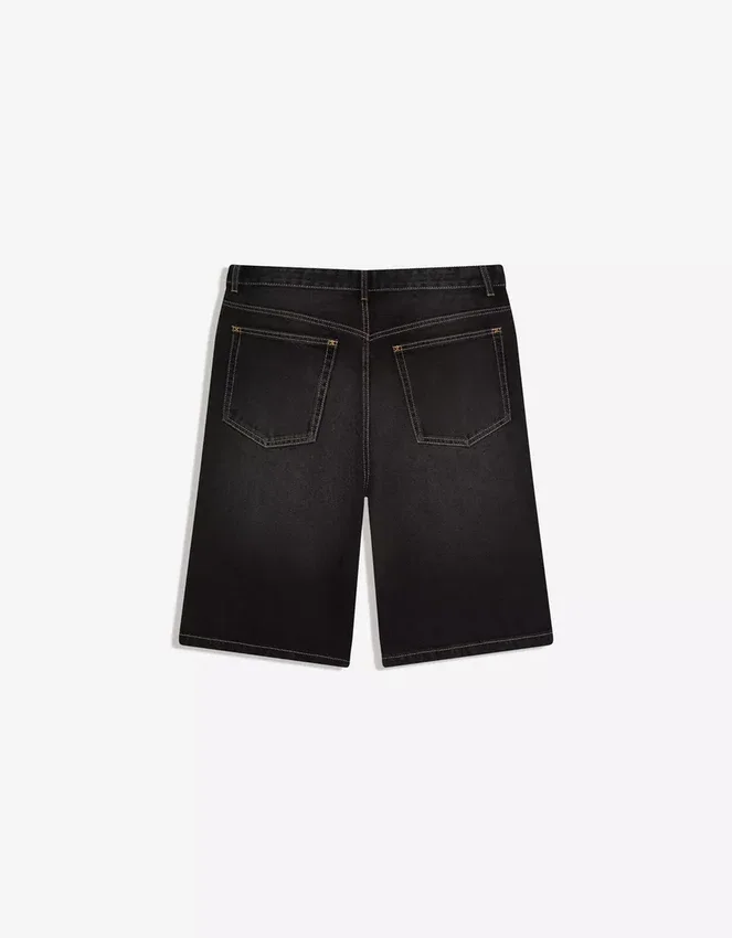 Bermudas holgadas de Denim – Pantalones cortos y bermudas – Hombre Bermudas holgadas de Denim – Pantalones cortos y bermudas – Hombre