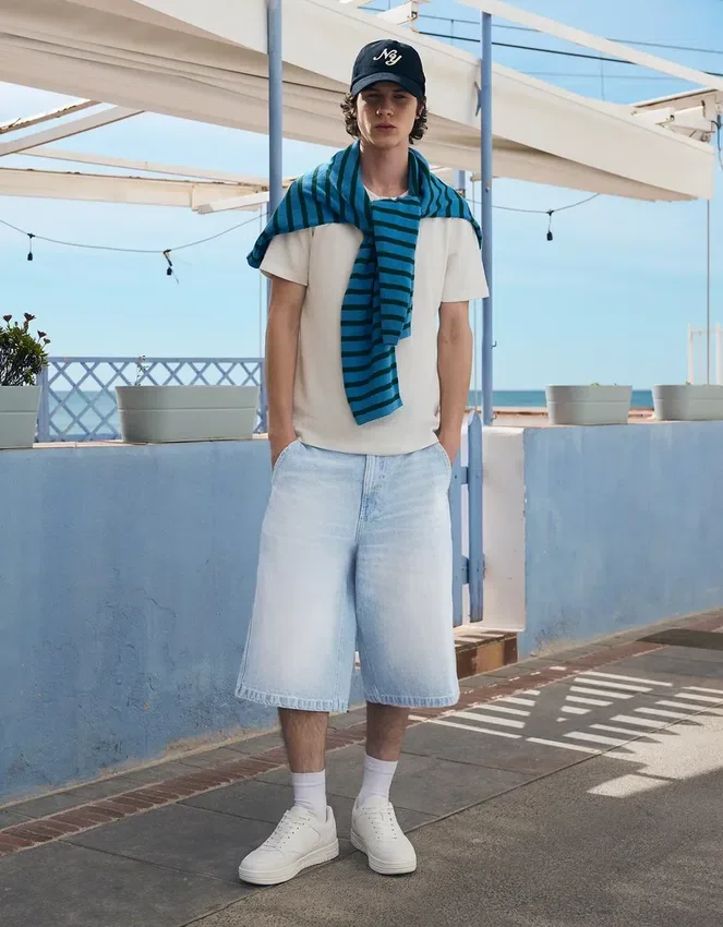 Bermudas skater de denim – Pantalones cortos y bermudas Bermudas skater de denim – Pantalones cortos y bermudas