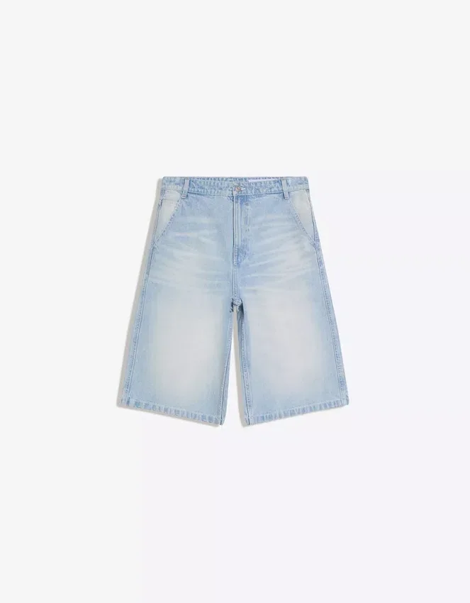 Bermudas skater de denim – Pantalones cortos y bermudas Bermudas skater de denim – Pantalones cortos y bermudas
