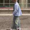 Bermudas vaqueras superholgadas – Pantalones cortos y bermudas Bermudas vaqueras superholgadas – Pantalones cortos y bermudas