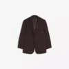 Blazer a rayas con doble botonadura – Chaquetas y gabardinas Blazer a rayas con doble botonadura – Chaquetas y gabardinas
