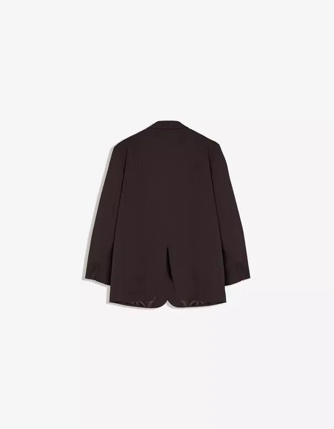 Blazer a rayas con doble botonadura – Chaquetas y gabardinas Blazer a rayas con doble botonadura – Chaquetas y gabardinas