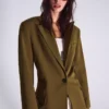 Blazer con hebilla trasera – Chaquetas y gabardinas Blazer con hebilla trasera – Chaquetas y gabardinas