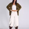 Blazer con hebilla trasera – Chaquetas y gabardinas Blazer con hebilla trasera – Chaquetas y gabardinas