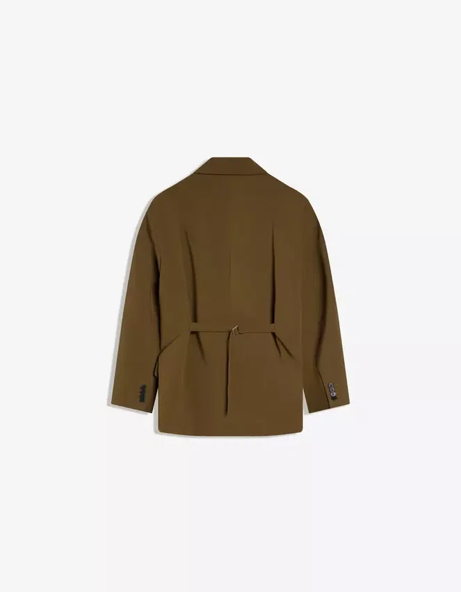Blazer con hebilla trasera – Chaquetas y gabardinas Blazer con hebilla trasera – Chaquetas y gabardinas