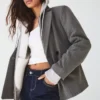 Blazer con pinzas traseras – Chaquetas y gabardinas Blazer con pinzas traseras – Chaquetas y gabardinas