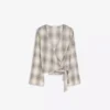 Blusa cruzada estampada Blusa cruzada estampada