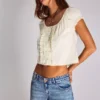 Blusa de manga corta – Camisas y blusas Blusa de manga corta – Camisas y blusas