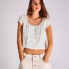 Blusa de manga corta – Camisas y blusas Blusa de manga corta – Camisas y blusas