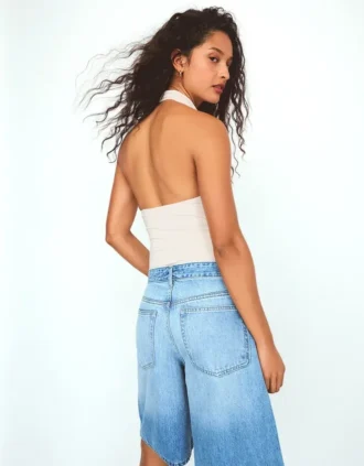 Body con cuello halter