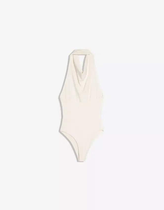 Body con cuello halter Body con cuello halter