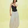 Body drapeado con tirantes Body drapeado con tirantes