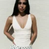 Body fruncido con tirantes Body fruncido con tirantes