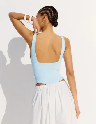 Body fruncido con tirantes