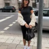 Bolso de bolos con efecto desgastado y asas – Bolsos y monederos