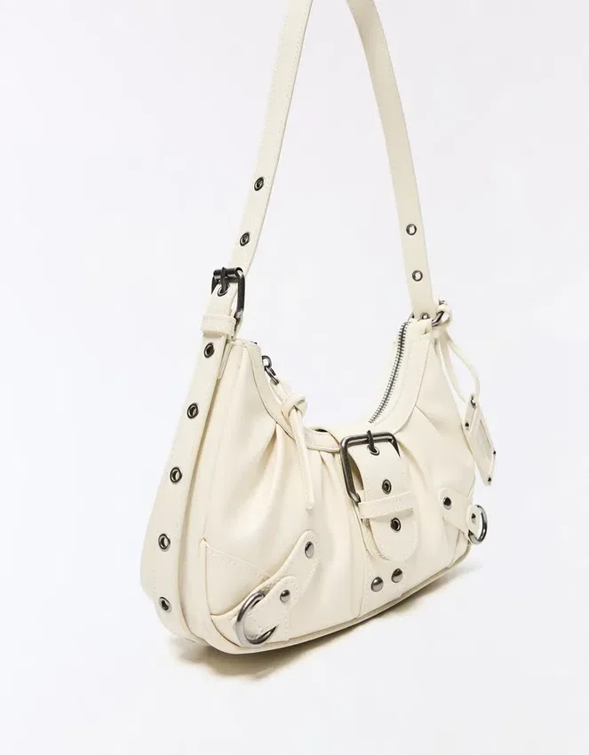 Bolso de hombro con hebilla Bolso de hombro con hebilla
